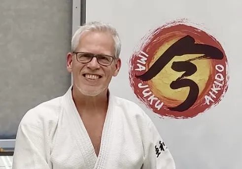 Arjan de Vries, hoofdleraar van Ima Juku Aikido