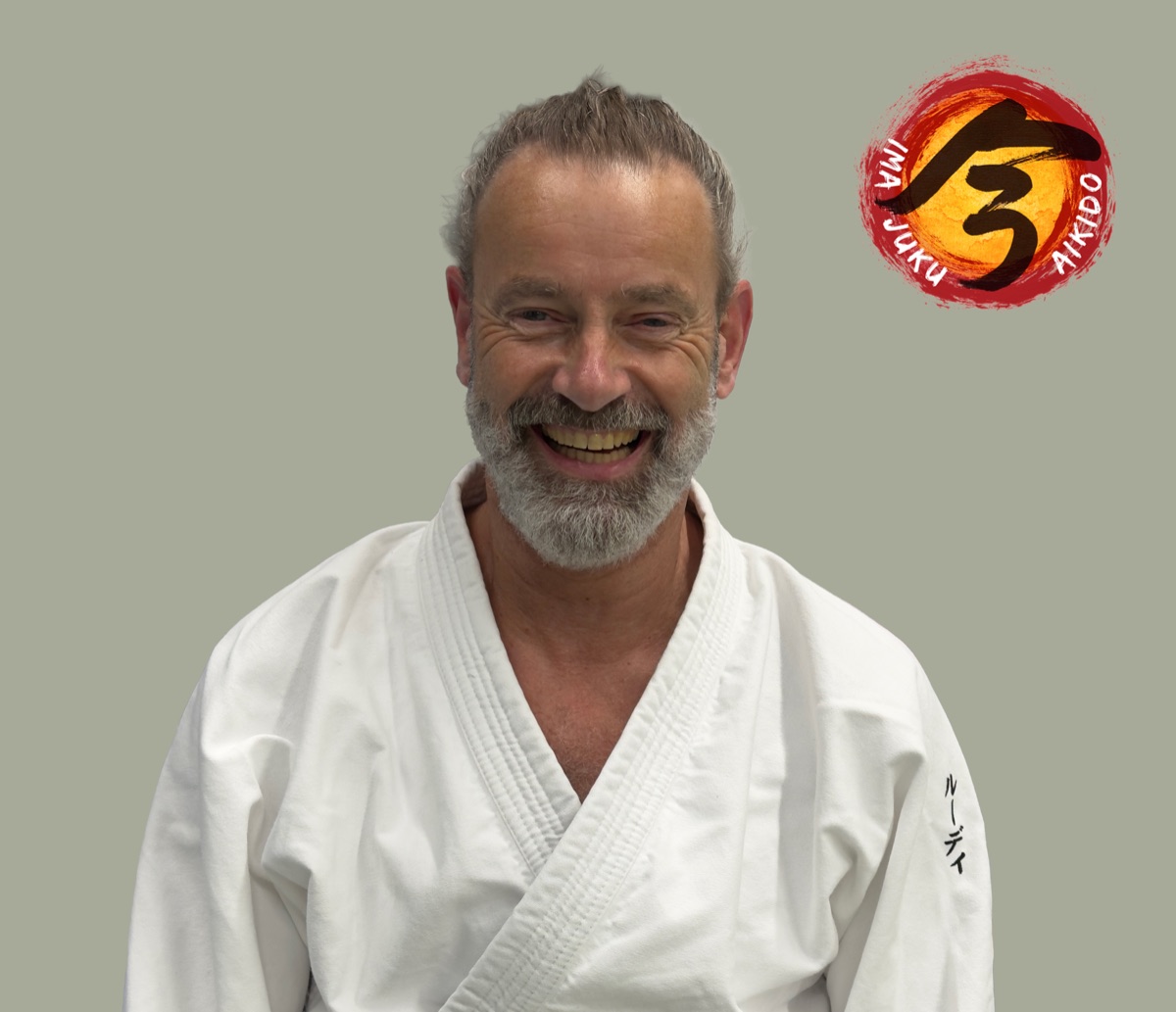 Rudi, assistent bij Ima Juku Aikido